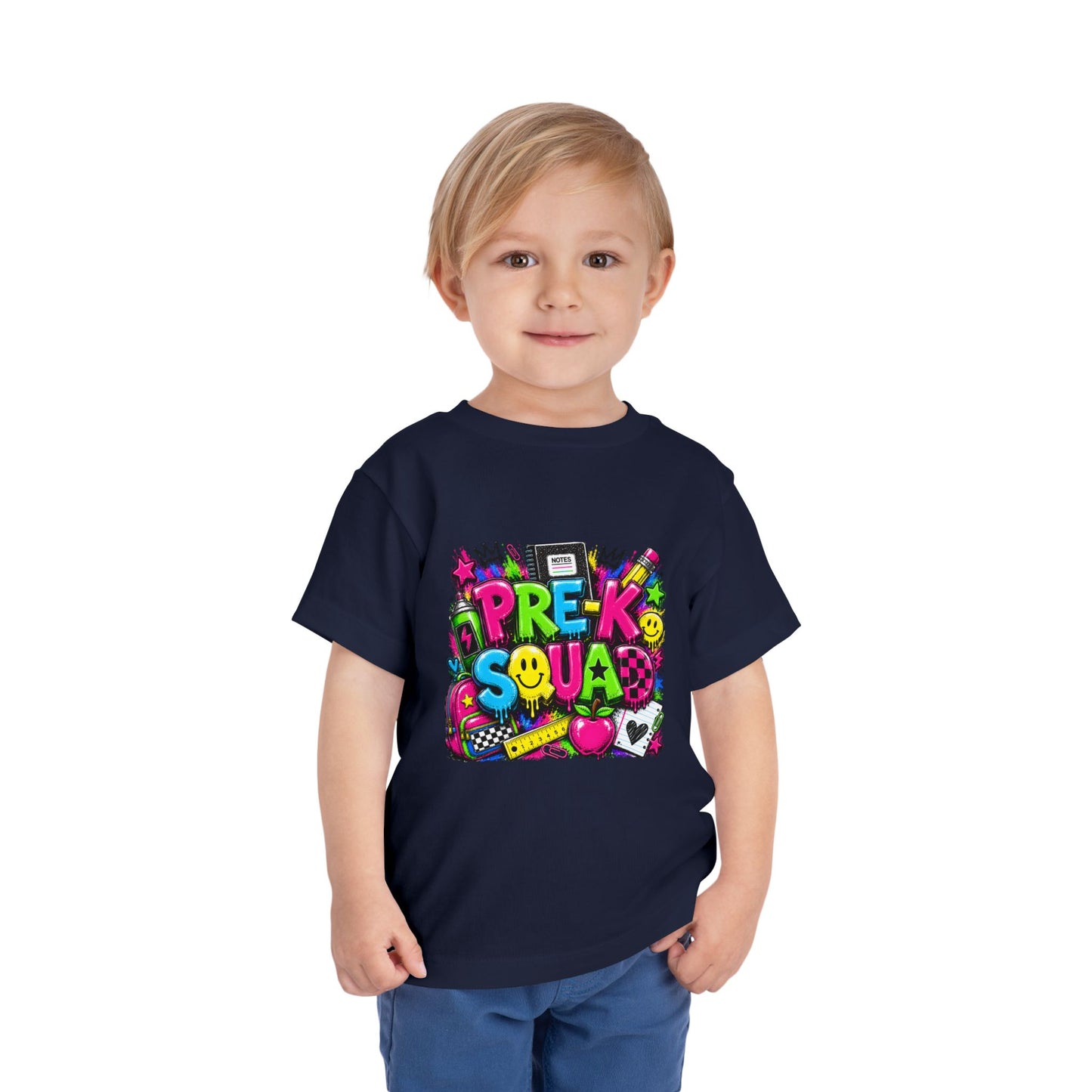 Pre-K Squad Toddler — Colorful Back-to-School