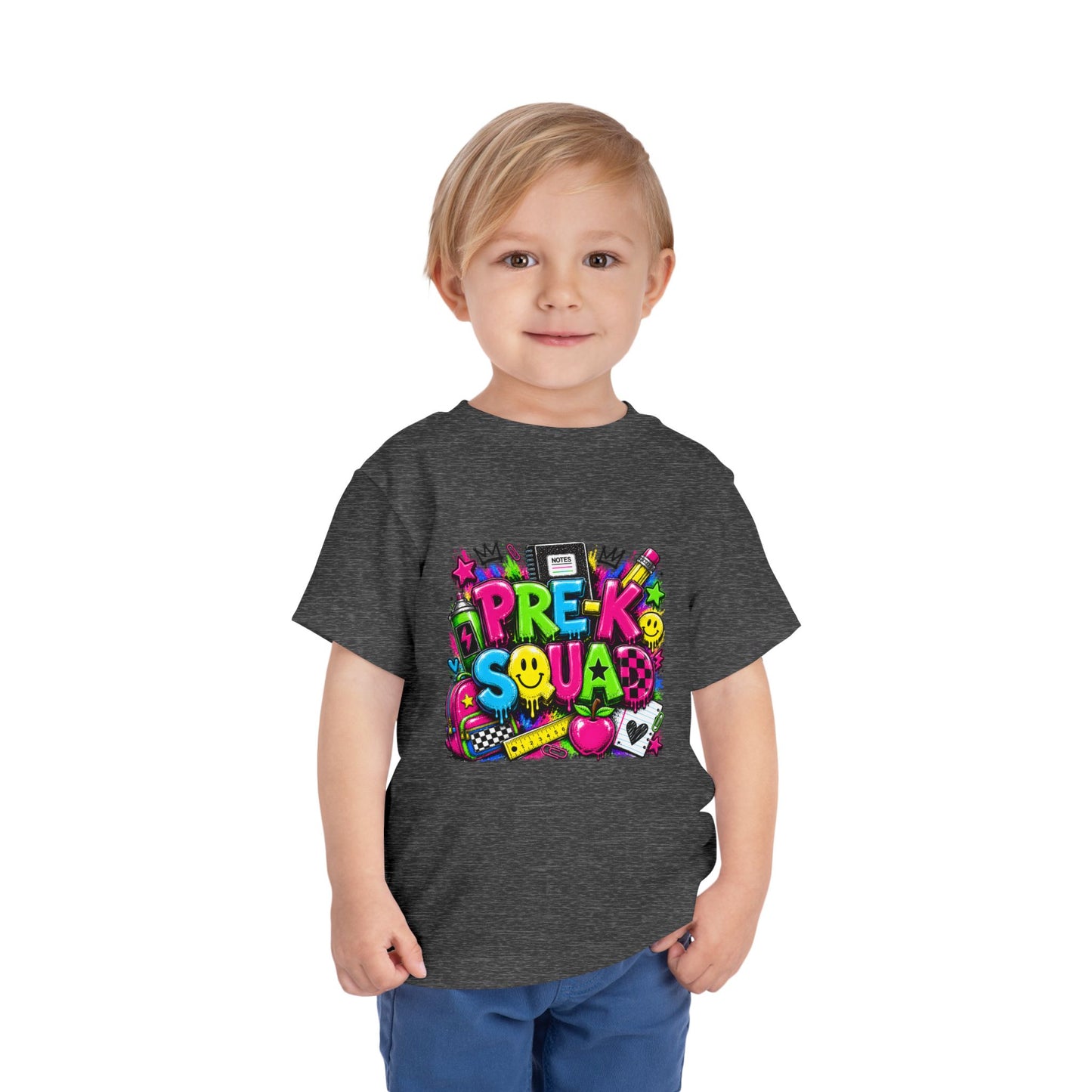 Pre-K Squad Toddler — Colorful Back-to-School