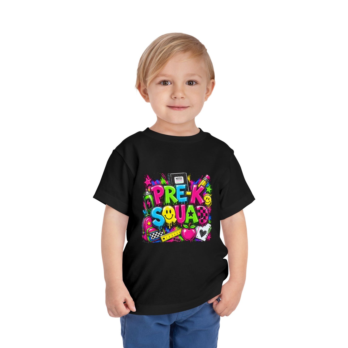 Pre-K Squad Toddler — Colorful Back-to-School