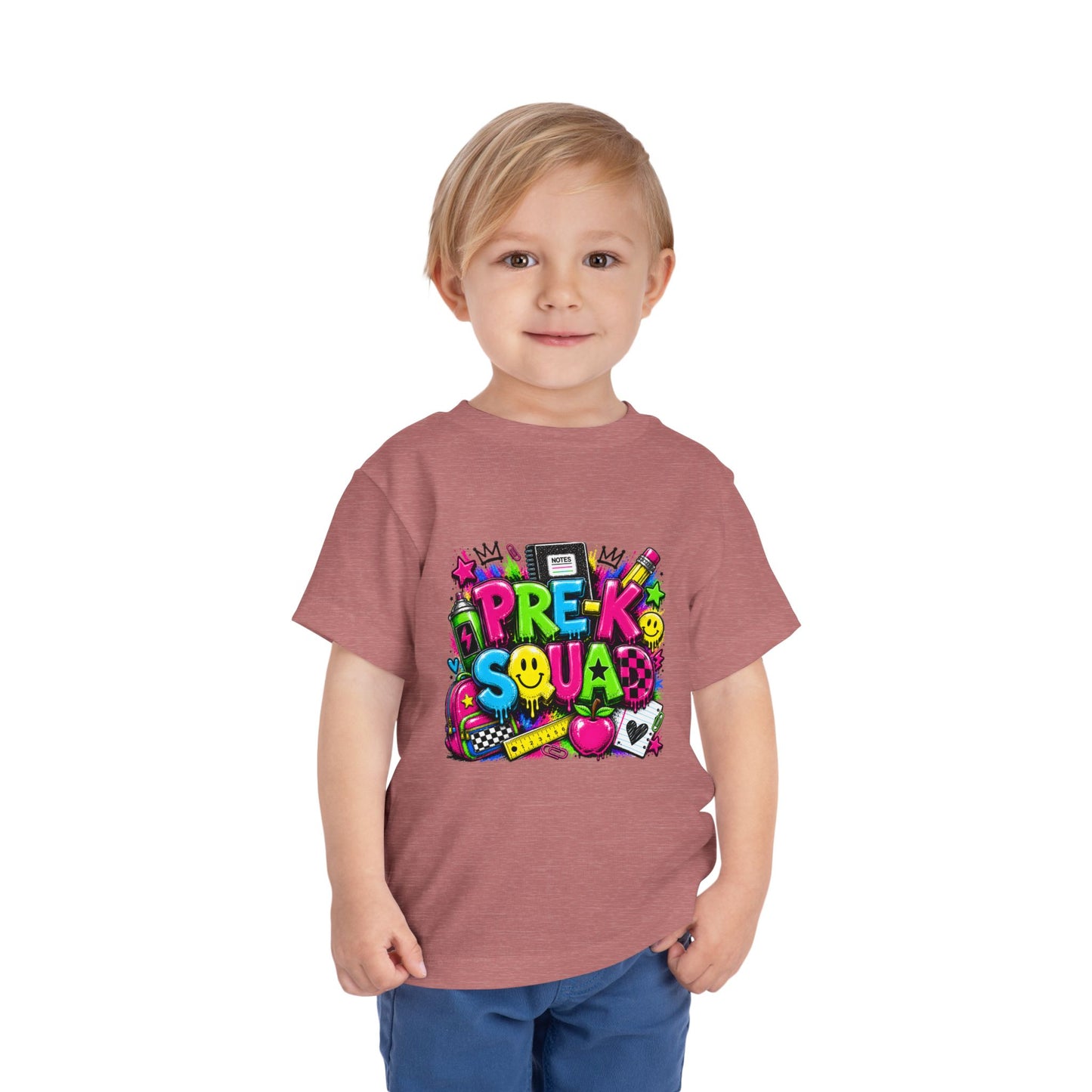 Pre-K Squad Toddler — Colorful Back-to-School