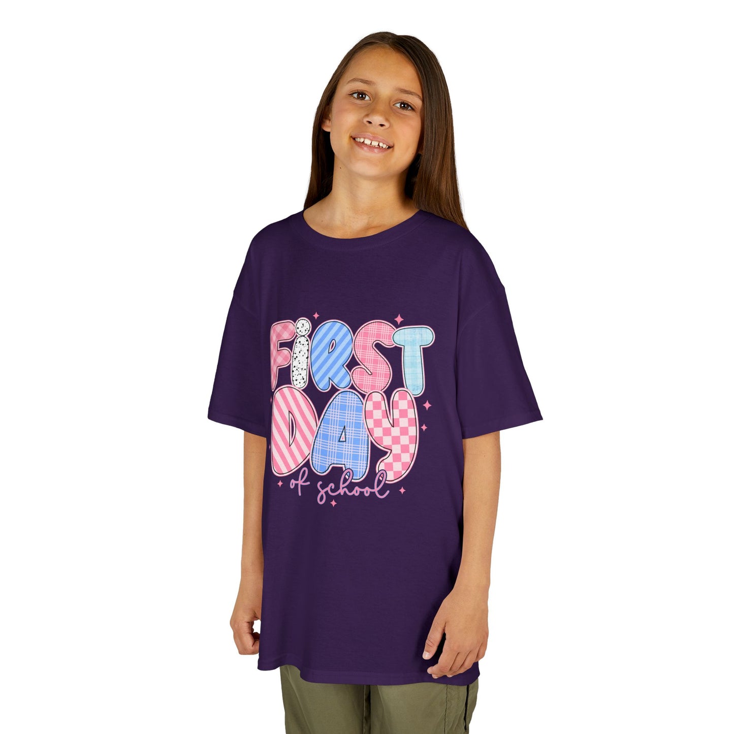 First Day of School - Pink and Blue