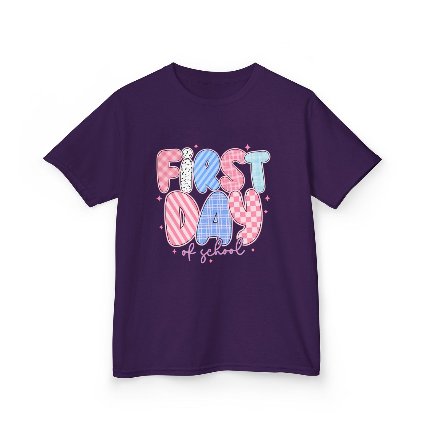 First Day of School - Pink and Blue