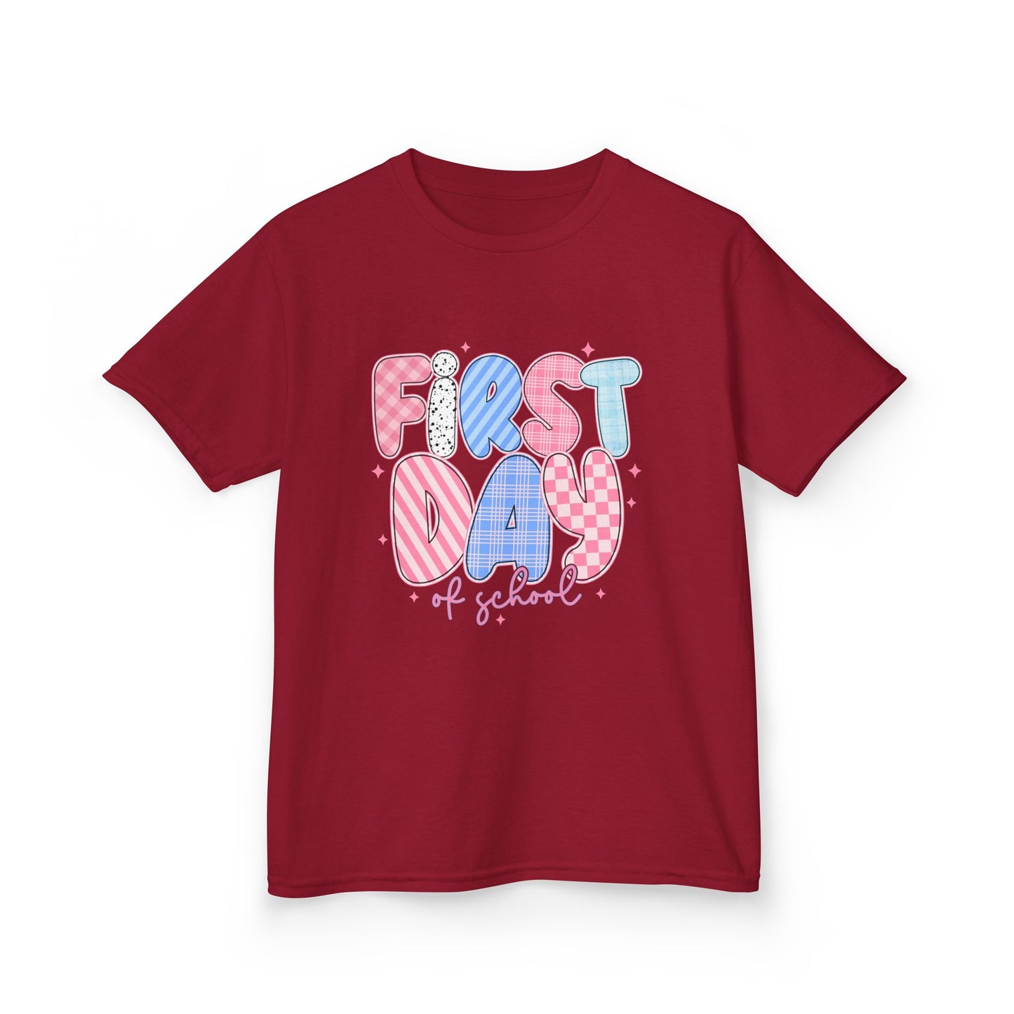 First Day of School - Pink and Blue