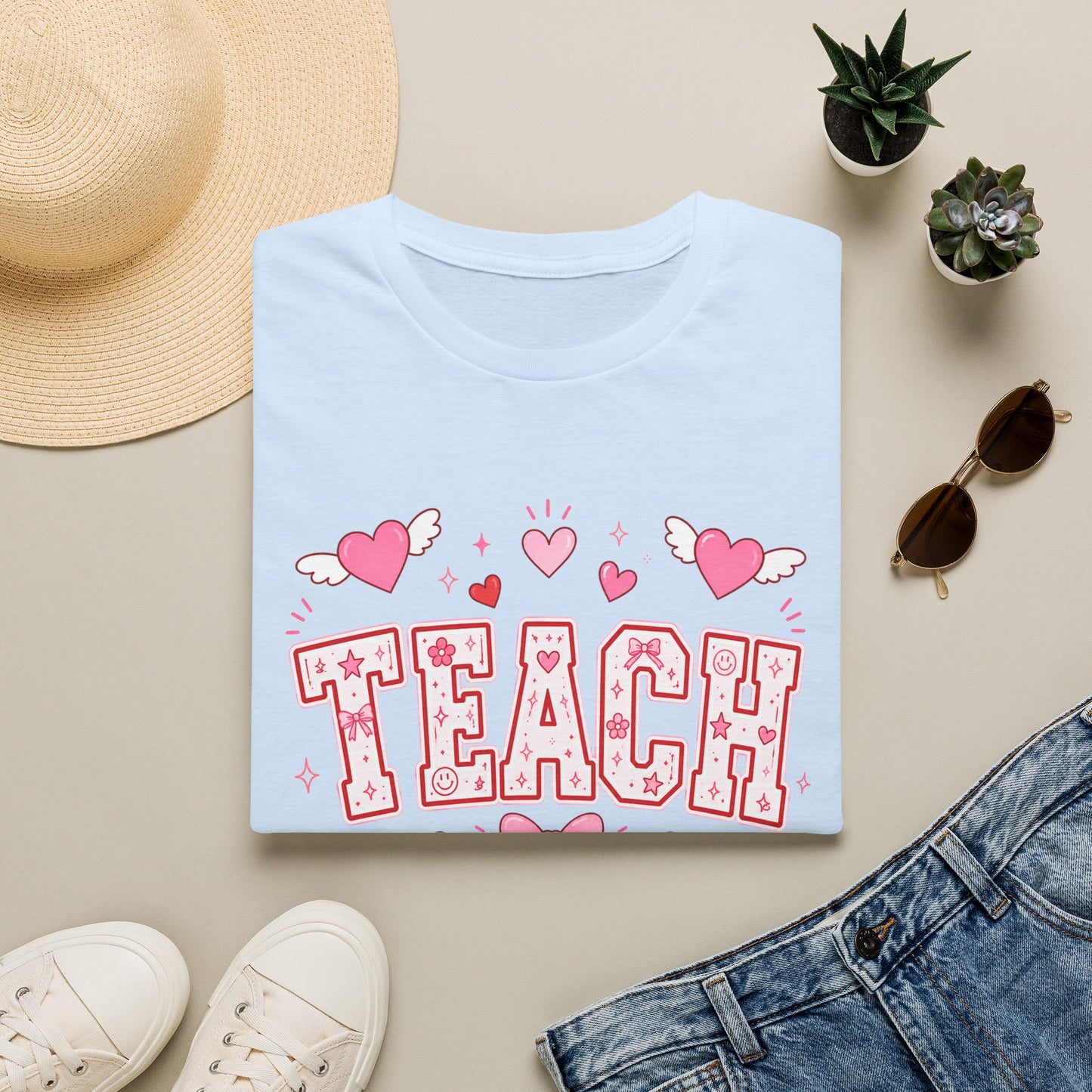 Pink Heart - Teach
