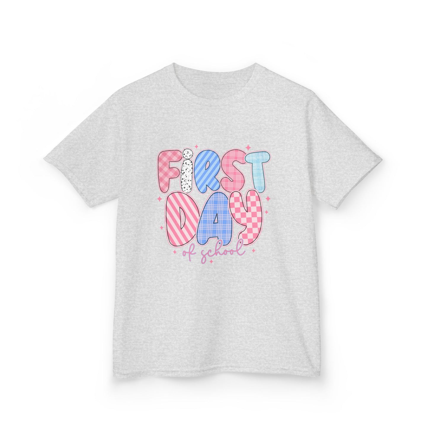 First Day of School - Pink and Blue