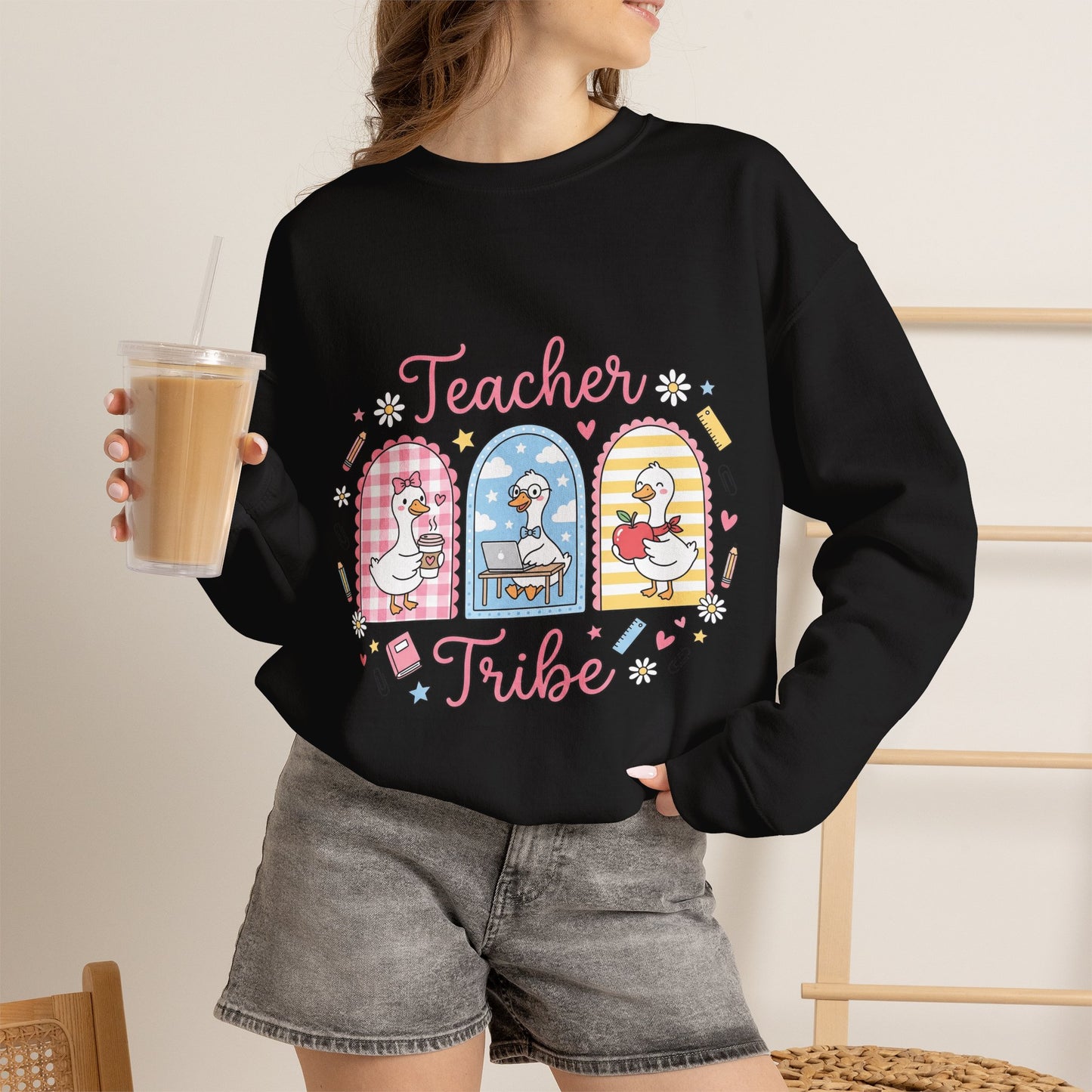 Teacher Tribe Sweatshirt - Bird