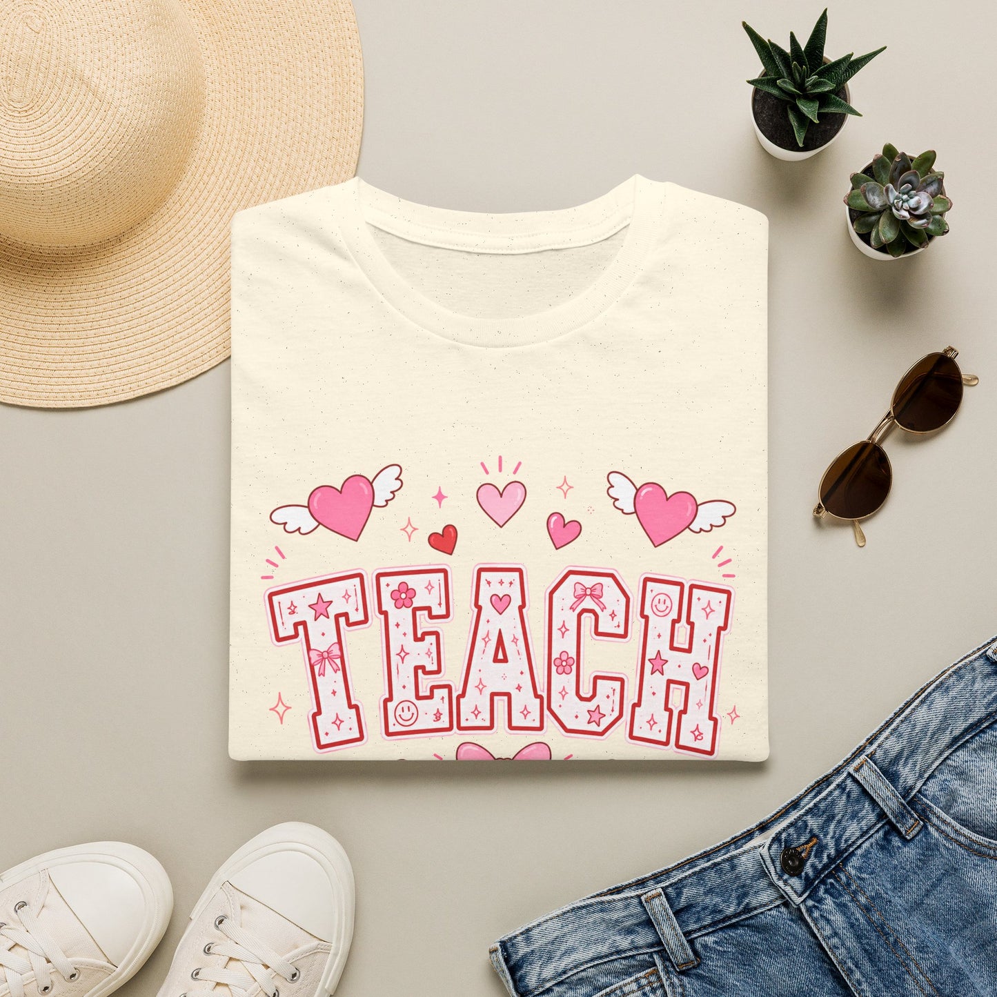 Pink Heart - Teach