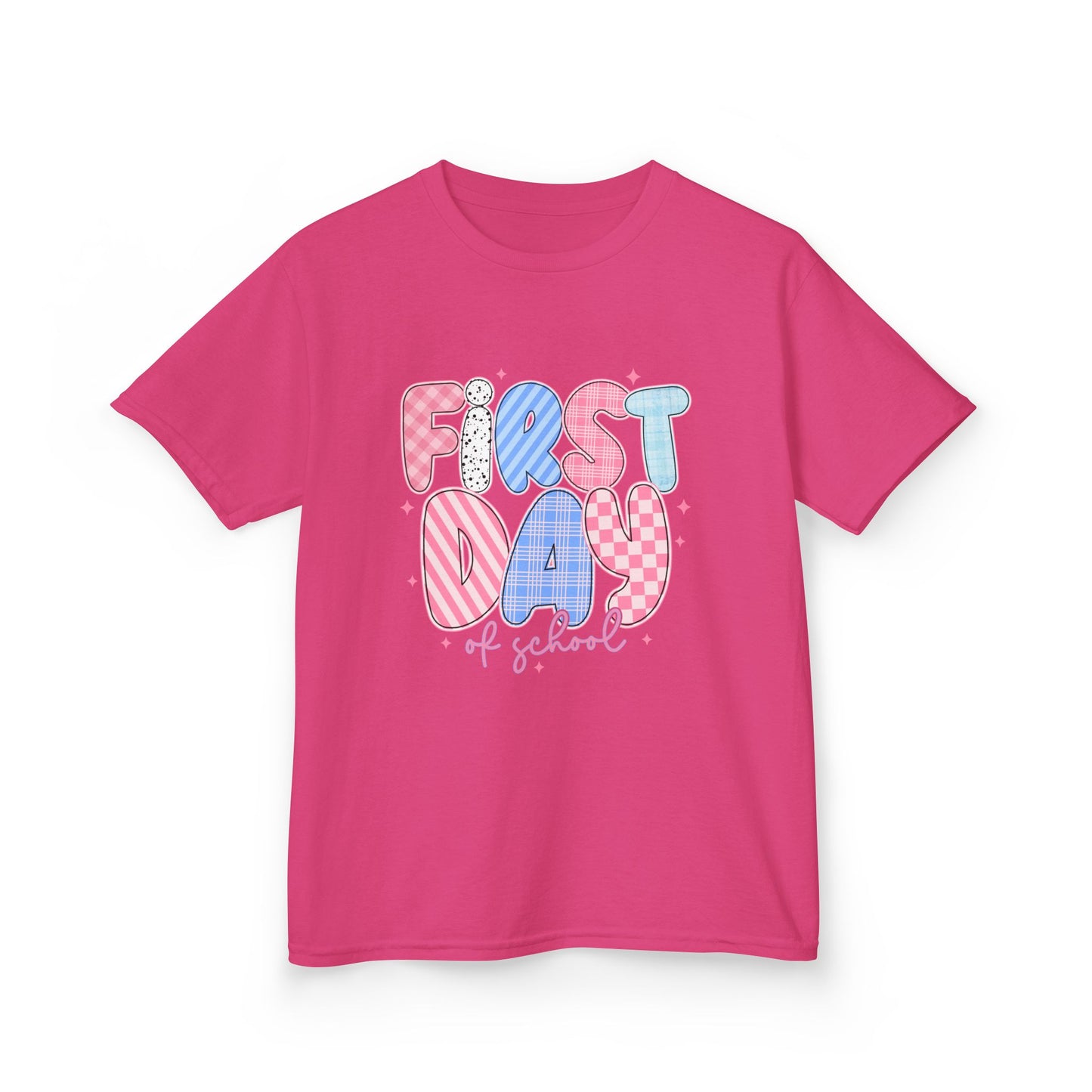 First Day of School - Pink and Blue