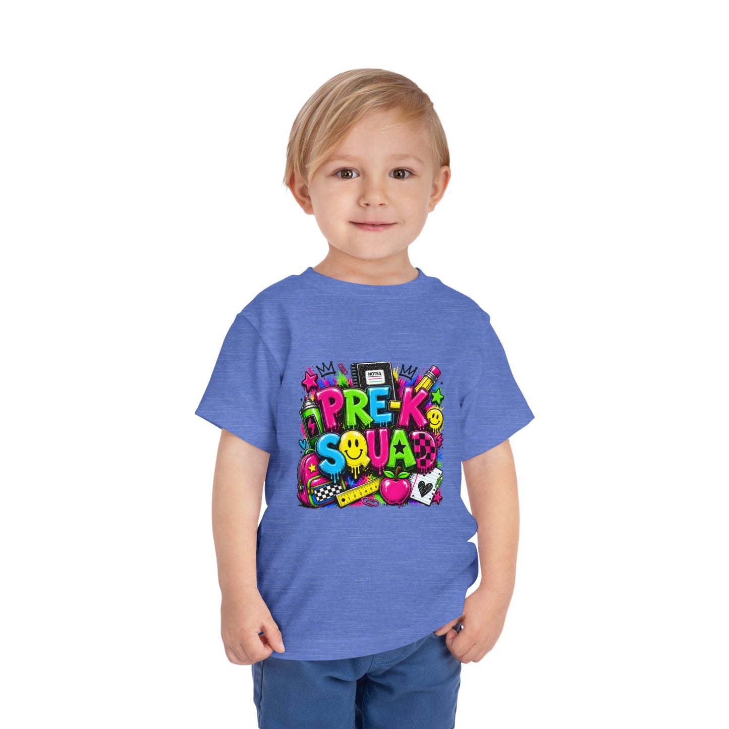 Pre-K Squad Toddler — Colorful Back-to-School
