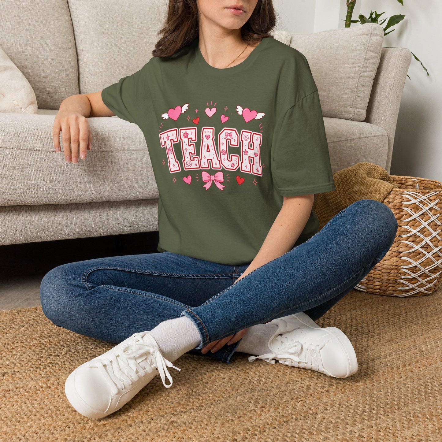 Pink Heart - Teach