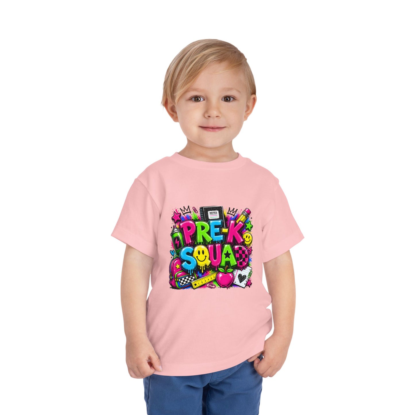 Pre-K Squad Toddler — Colorful Back-to-School