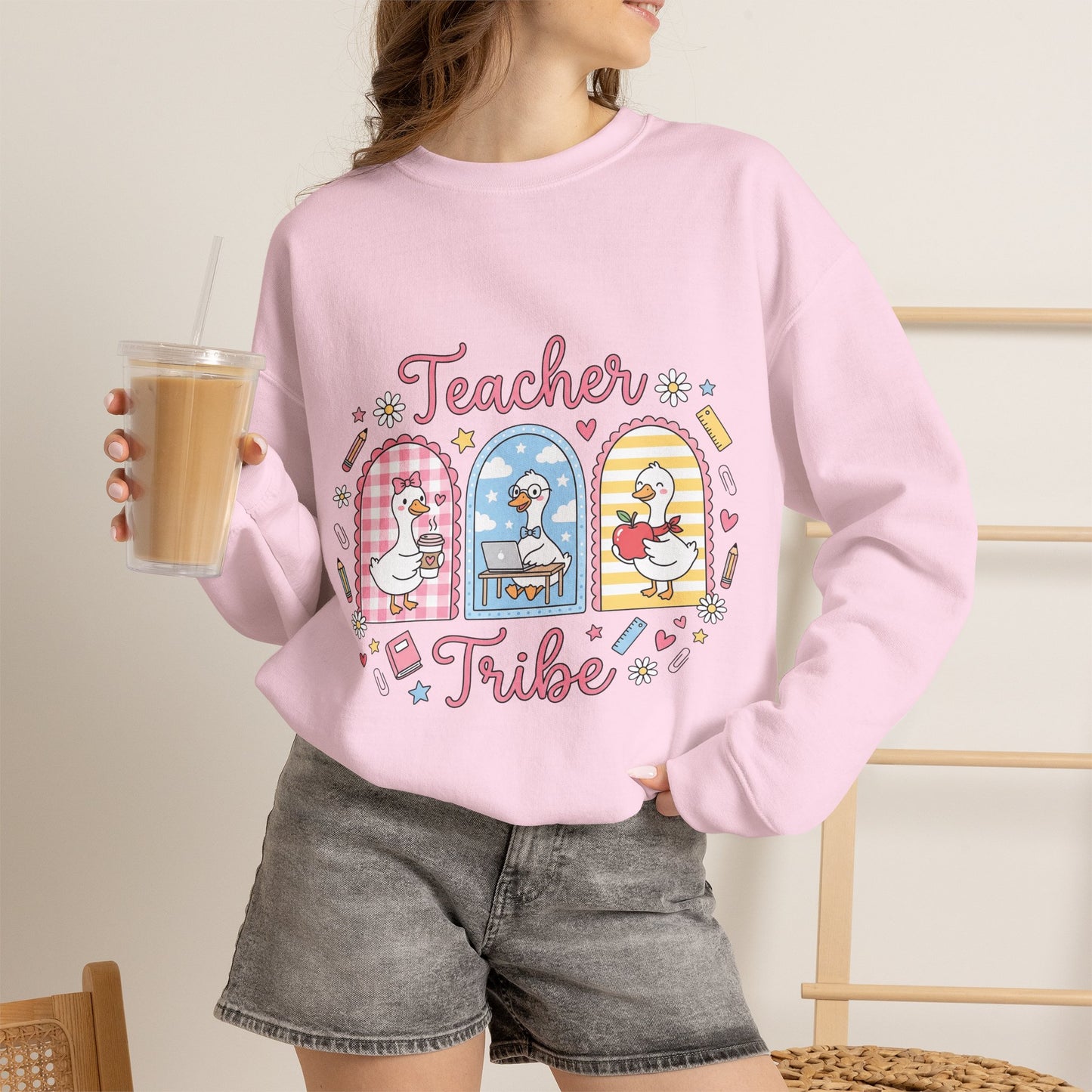 Teacher Tribe Sweatshirt - Bird