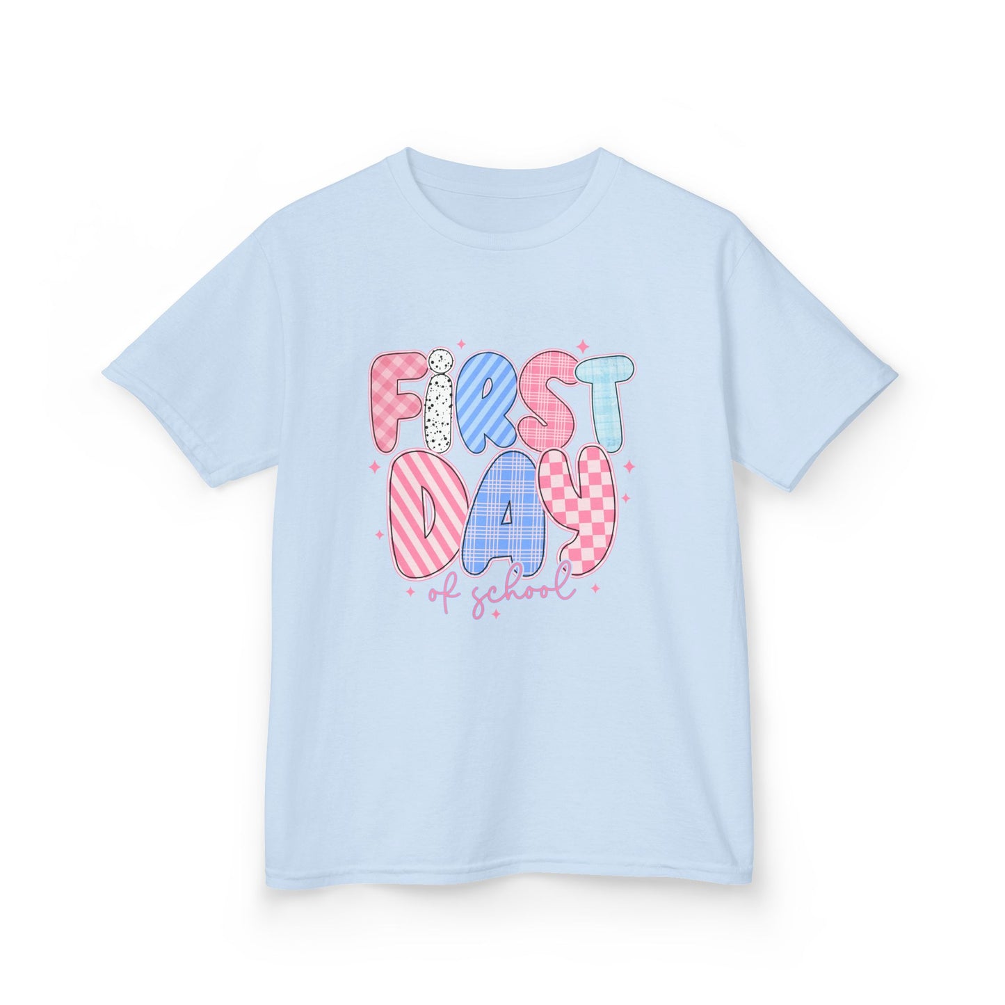 First Day of School - Pink and Blue