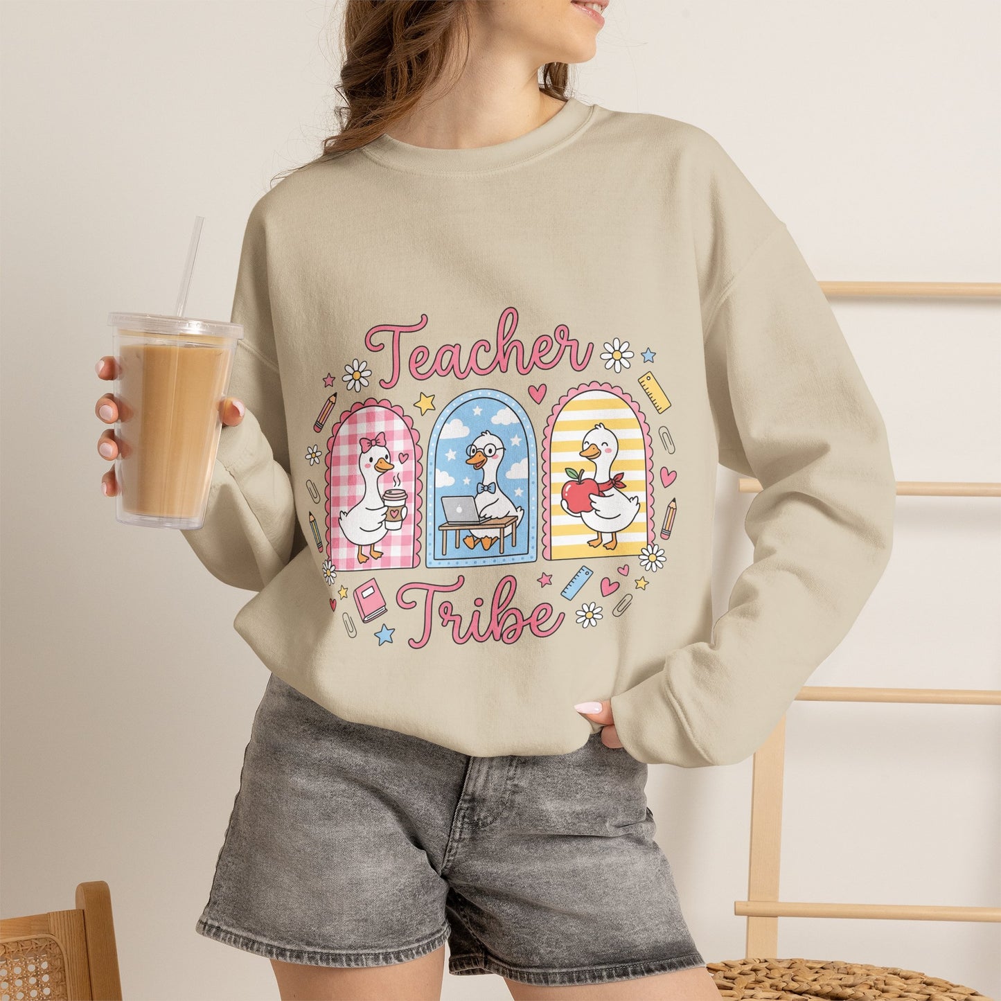 Teacher Tribe Sweatshirt - Bird