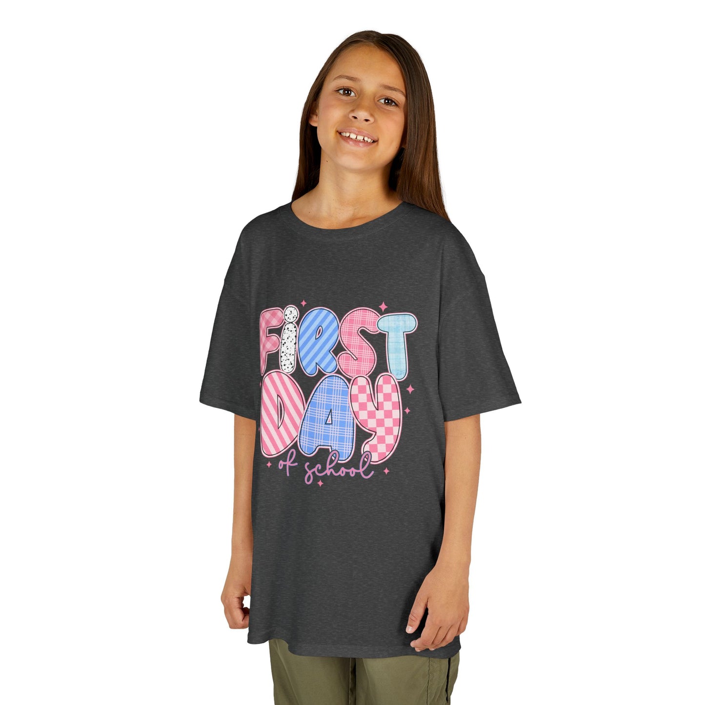 First Day of School - Pink and Blue