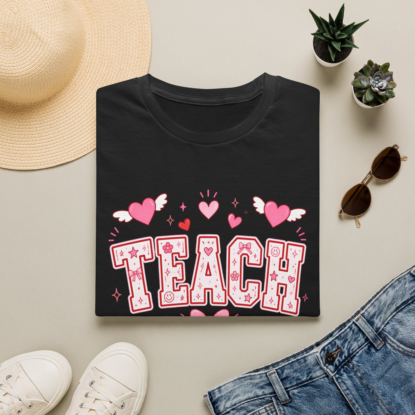 Pink Heart - Teach