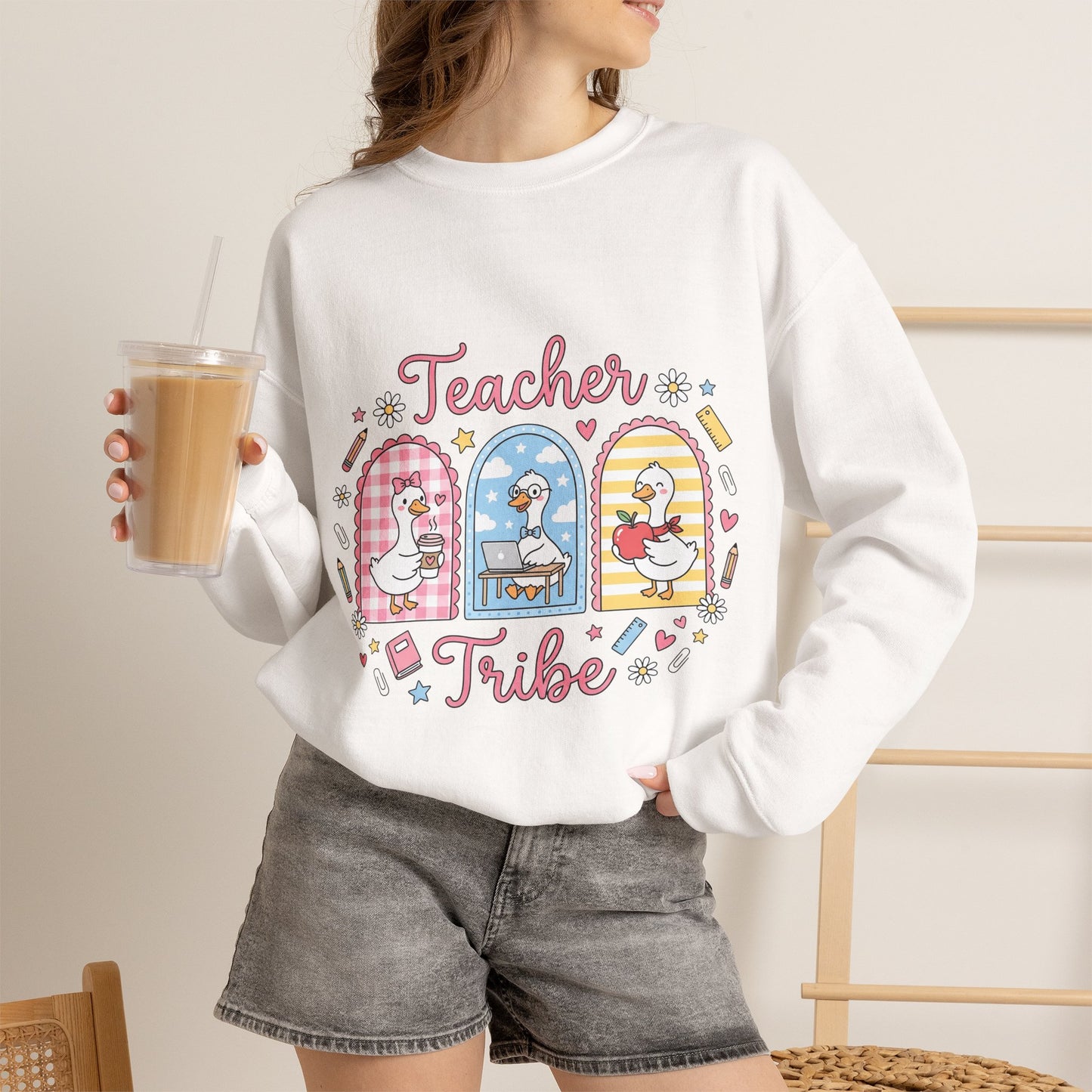 Teacher Tribe Sweatshirt - Bird