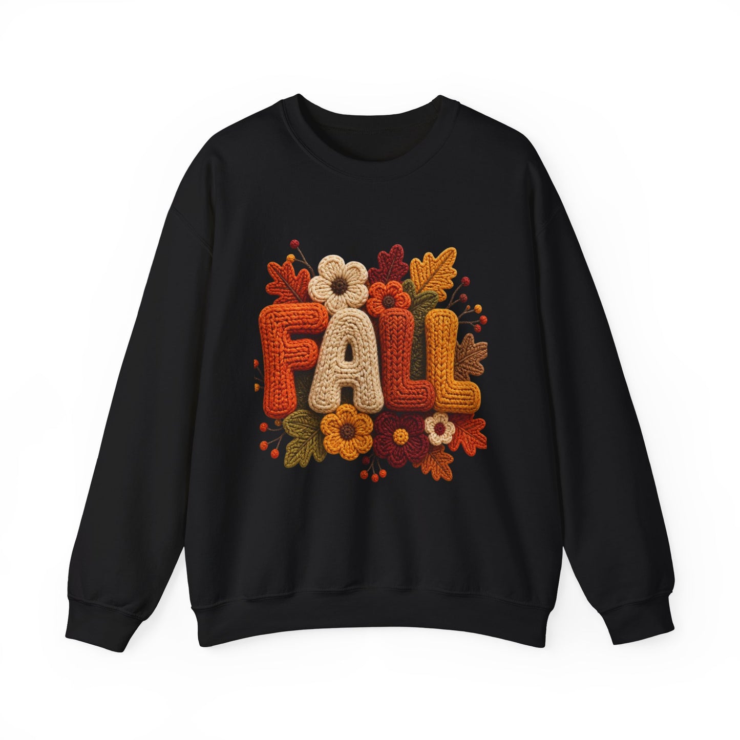 Fall Floral Sweatshirt — Cozy Autumn