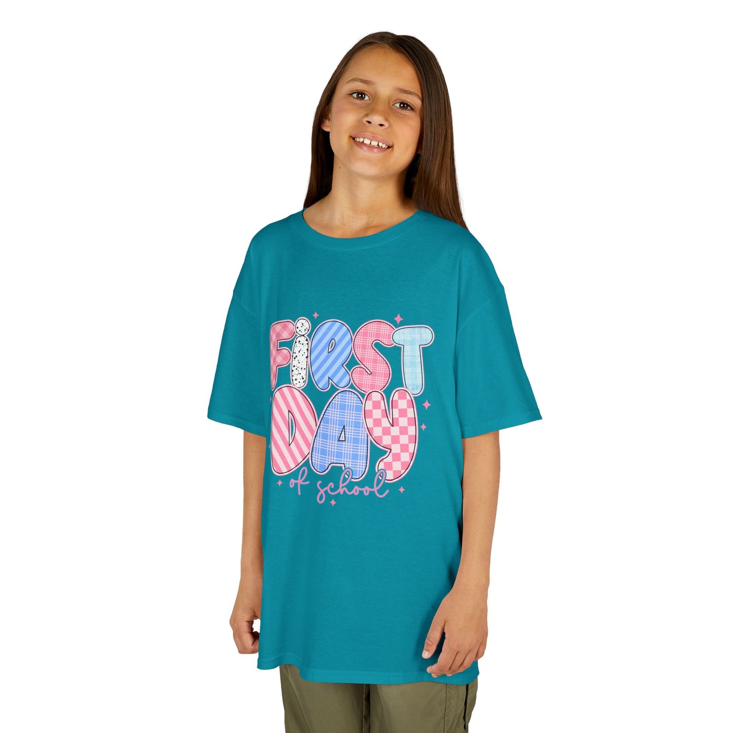 First Day of School - Pink and Blue