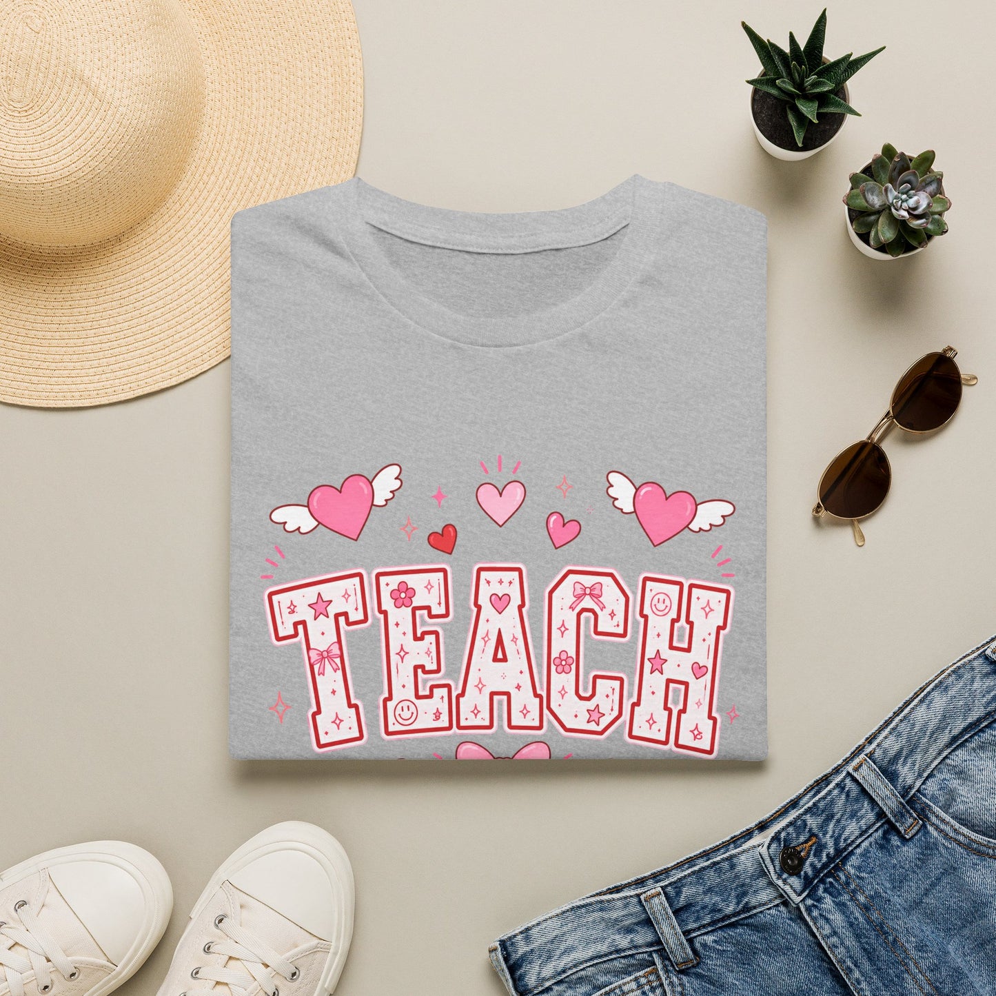 Pink Heart - Teach