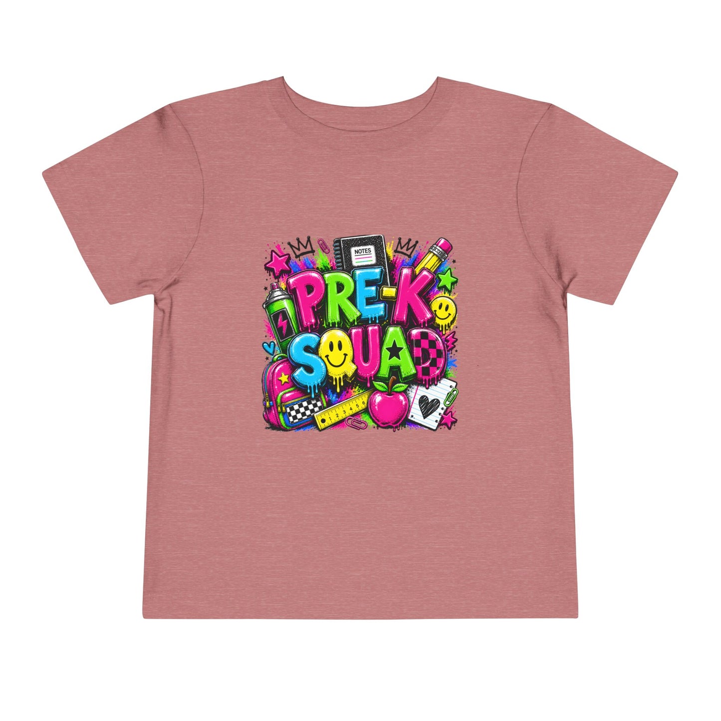Pre-K Squad Toddler — Colorful Back-to-School