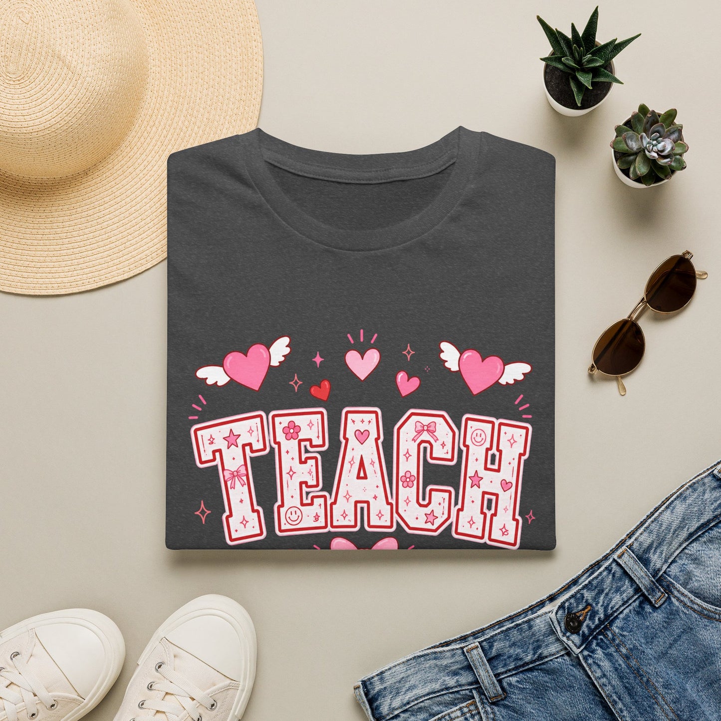 Pink Heart - Teach