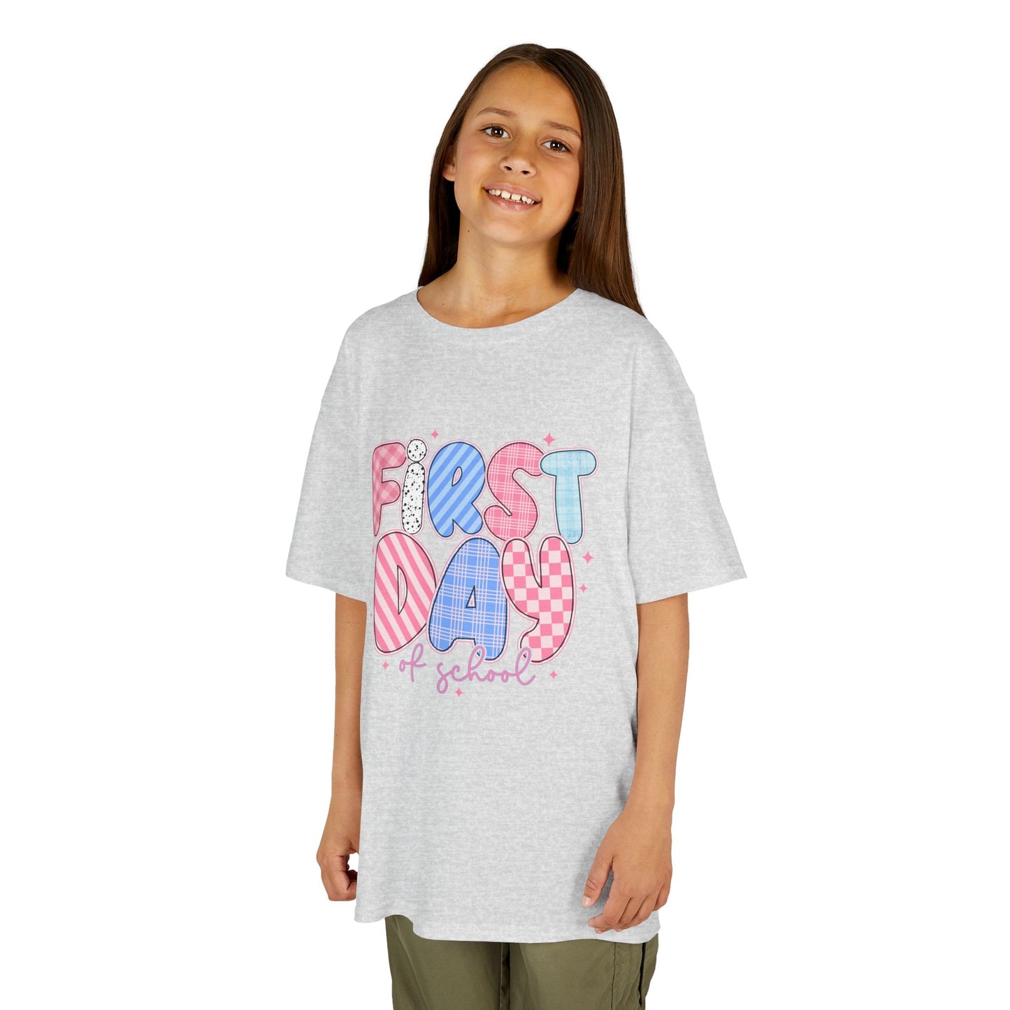 First Day of School - Pink and Blue