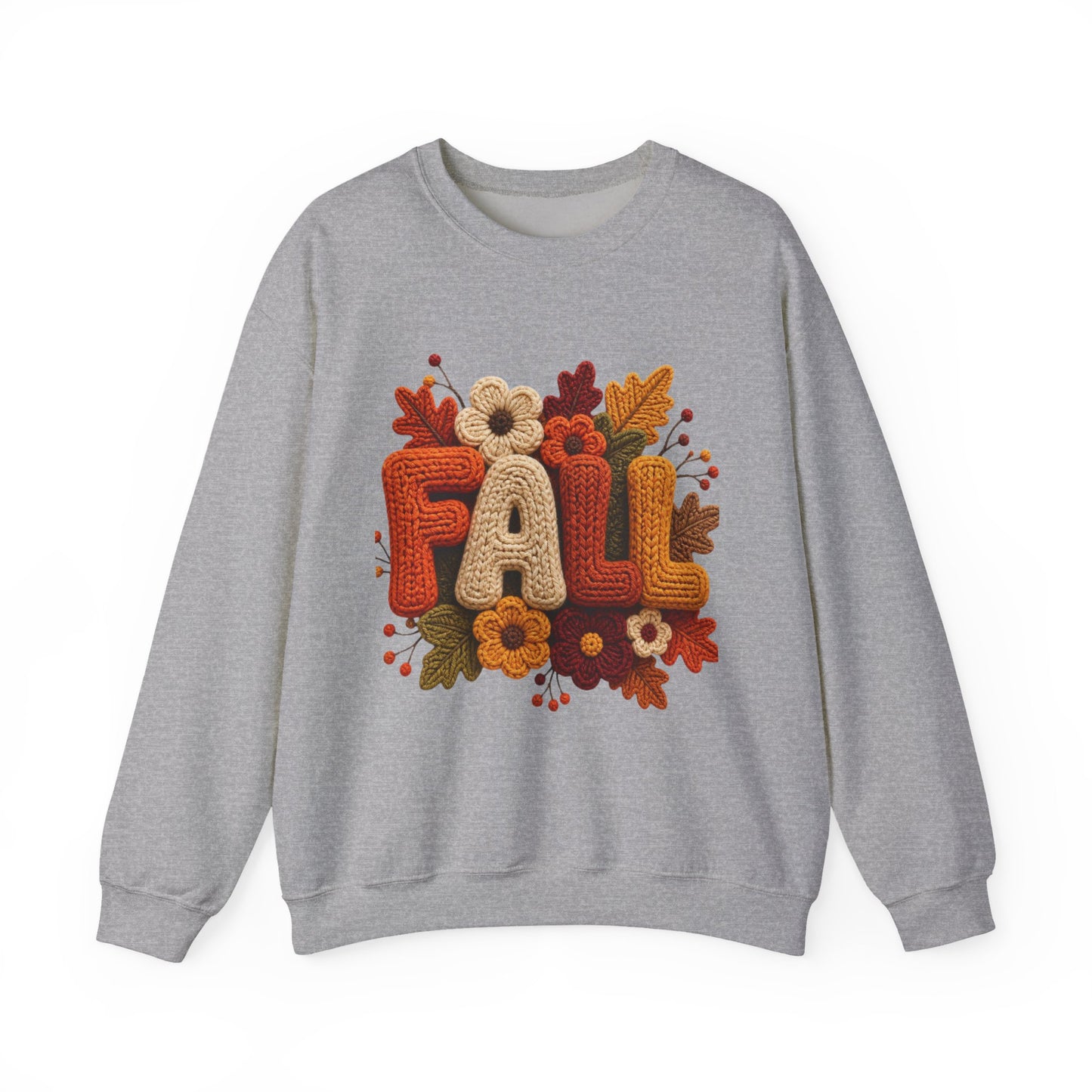 Fall Floral Sweatshirt — Cozy Autumn
