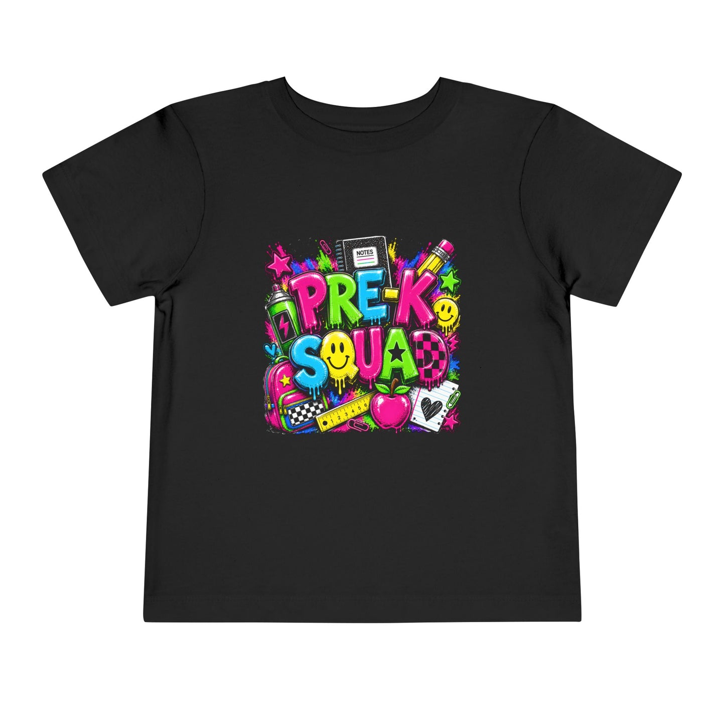 Pre-K Squad Toddler — Colorful Back-to-School