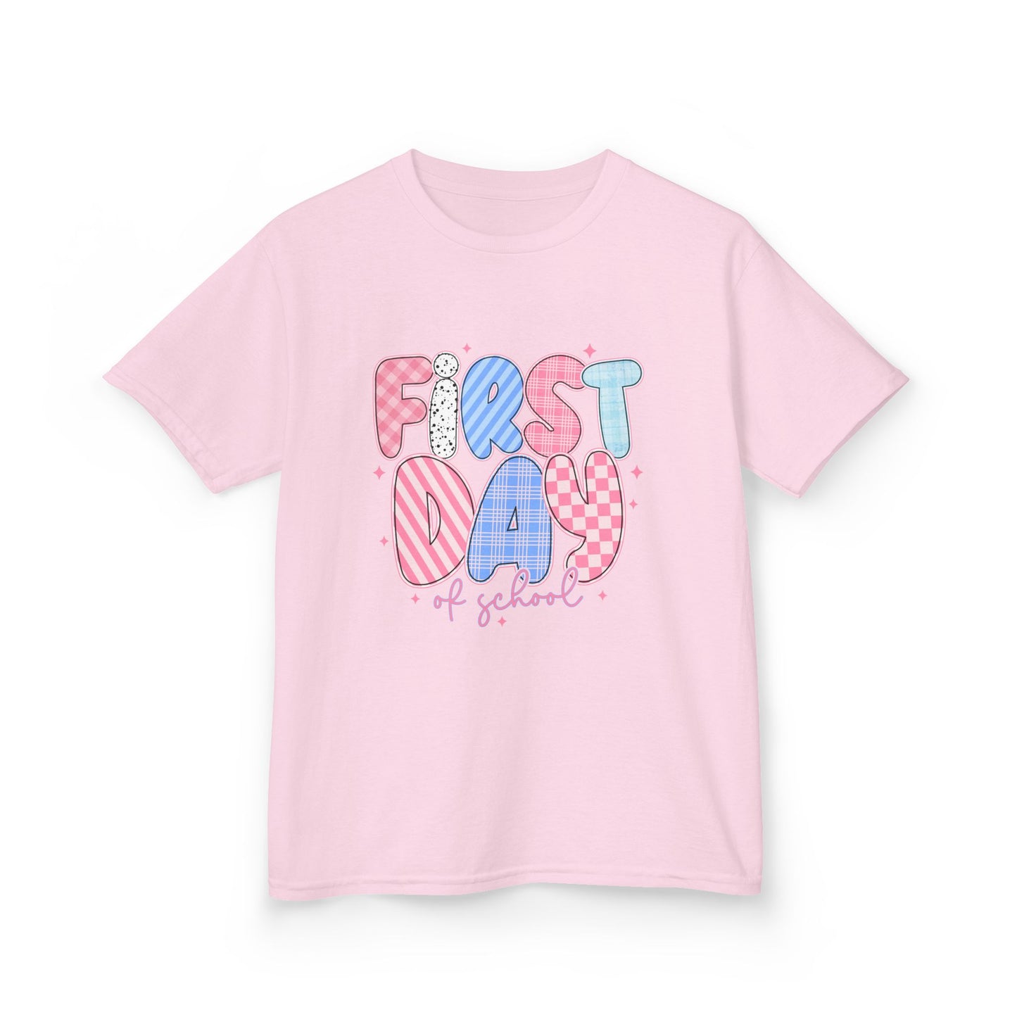 First Day of School - Pink and Blue