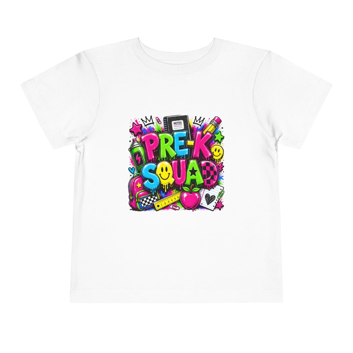 Pre-K Squad Toddler — Colorful Back-to-School