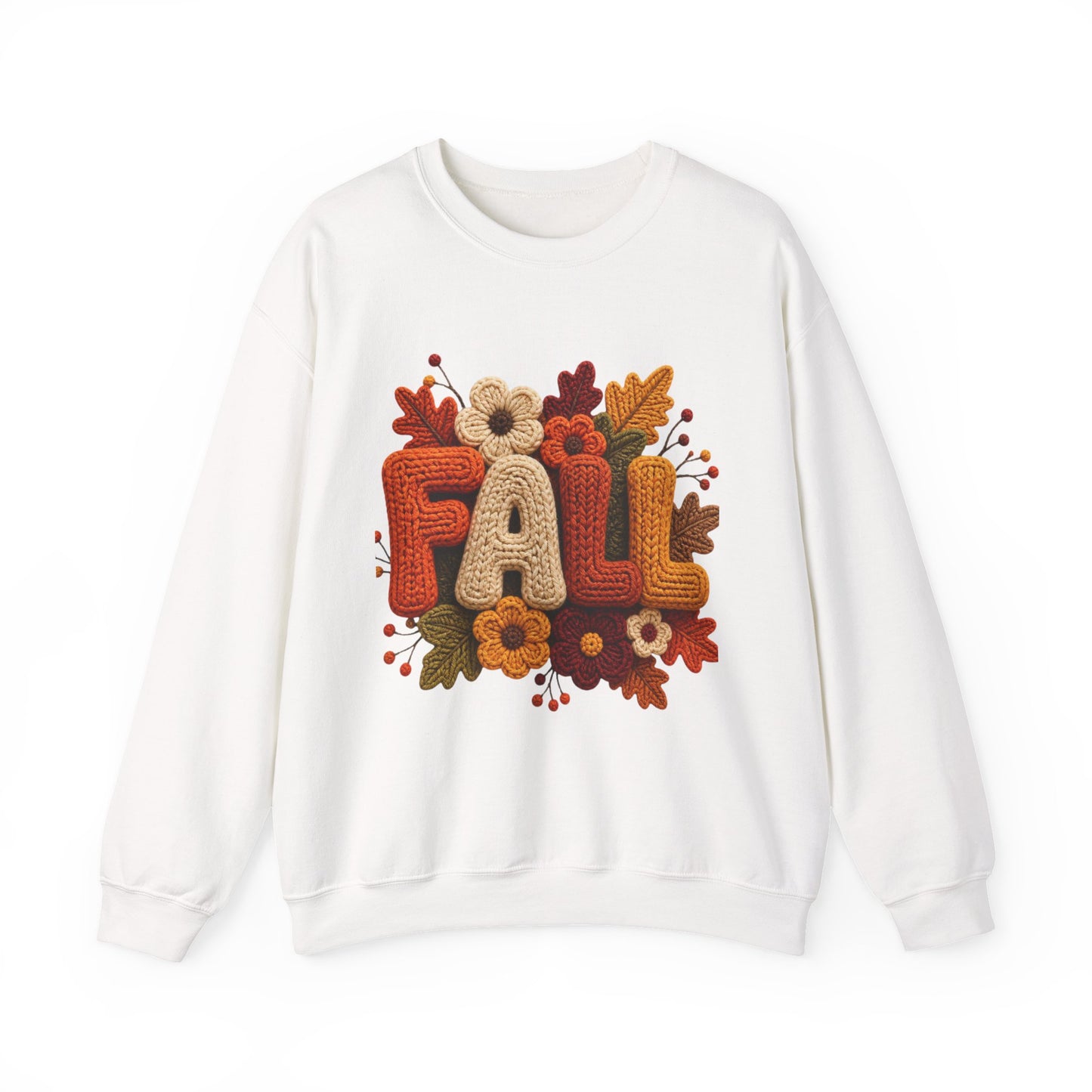 Fall Floral Sweatshirt — Cozy Autumn
