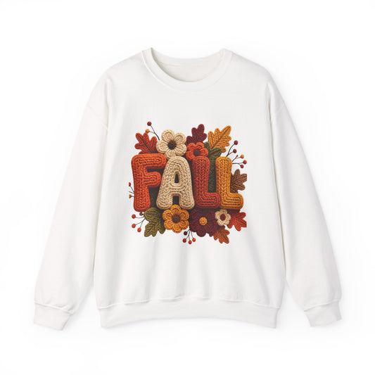 Fall Floral Sweatshirt — Cozy Autumn