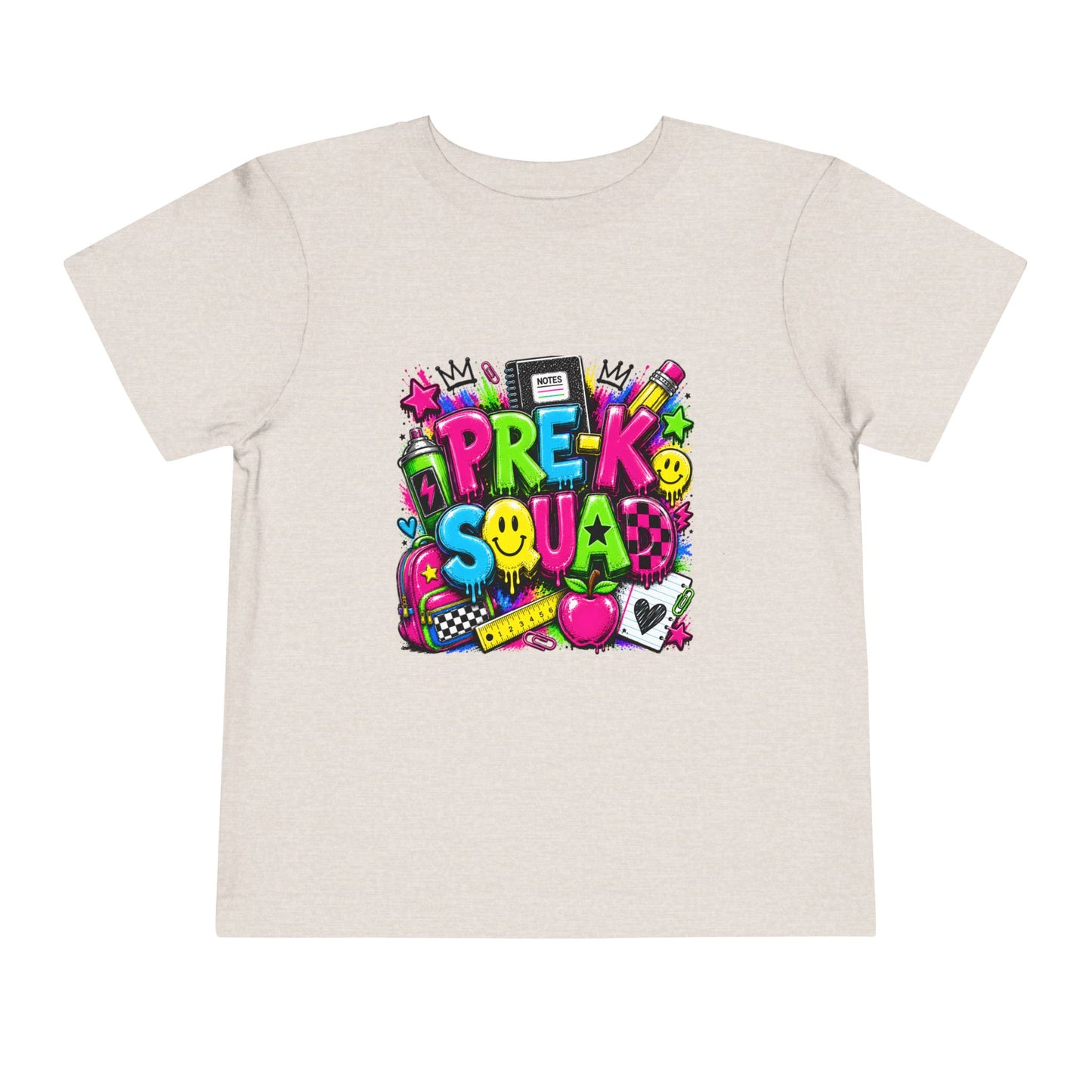 Pre-K Squad Toddler — Colorful Back-to-School
