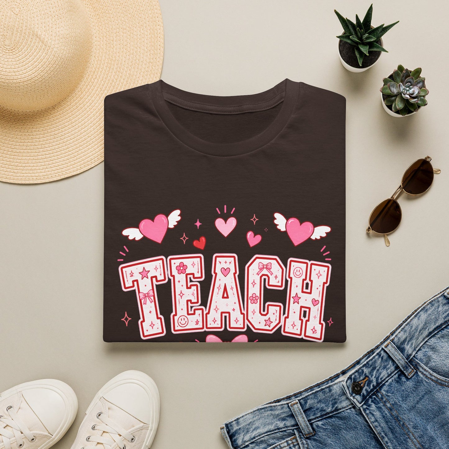 Pink Heart - Teach