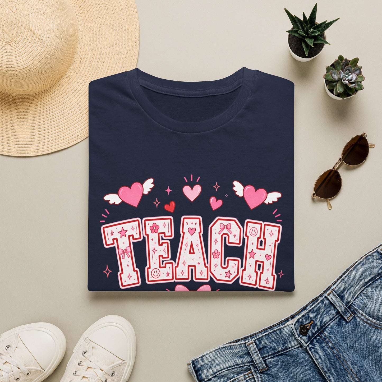 Pink Heart - Teach