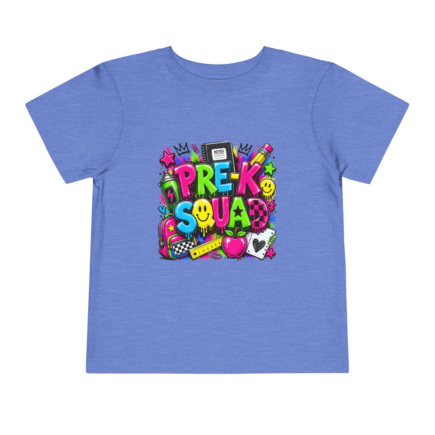 Pre-K Squad Toddler — Colorful Back-to-School