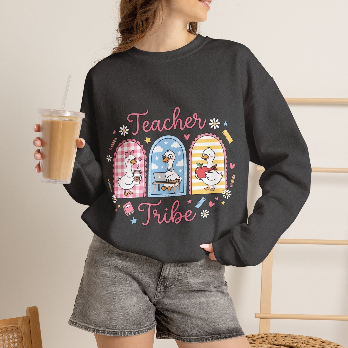 Teacher Tribe Sweatshirt - Bird