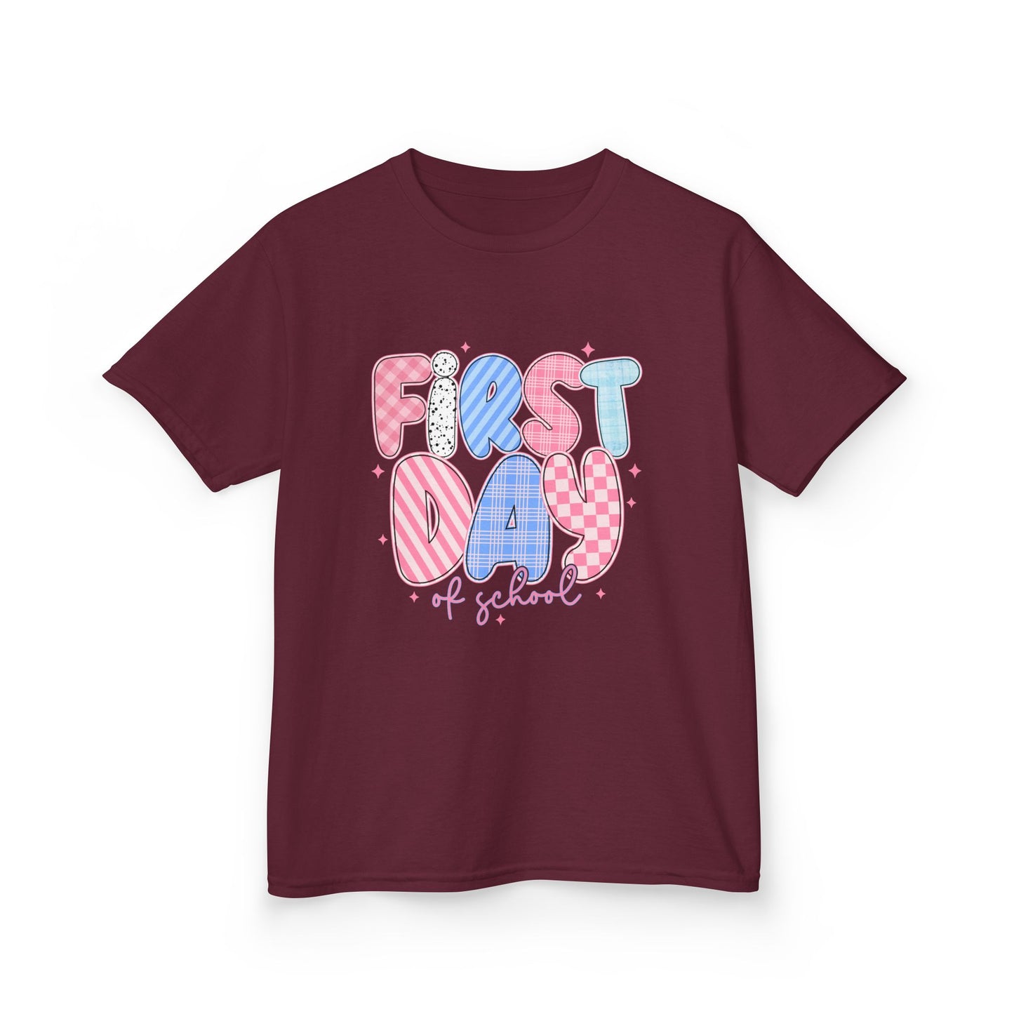 First Day of School - Pink and Blue