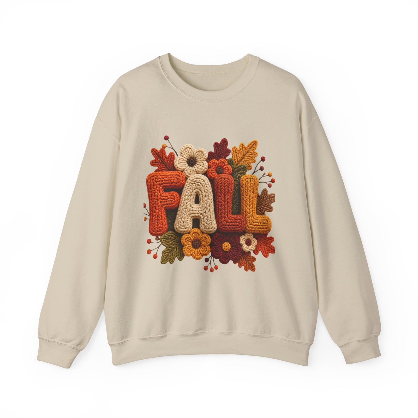 Fall Floral Sweatshirt — Cozy Autumn