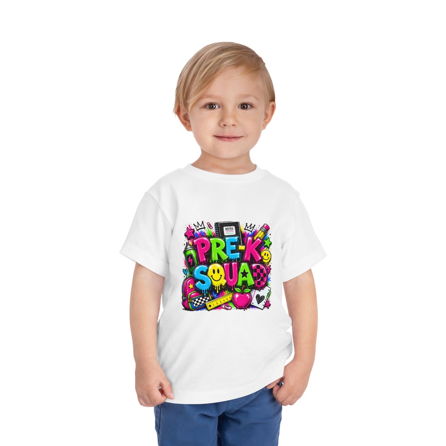 Pre-K Squad Toddler — Colorful Back-to-School
